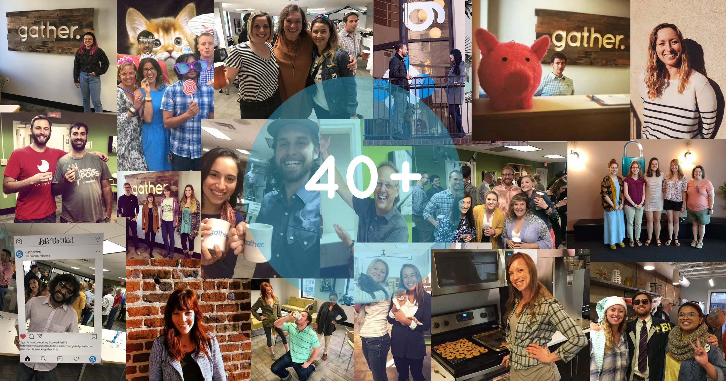 gather downtown 40 small businesses